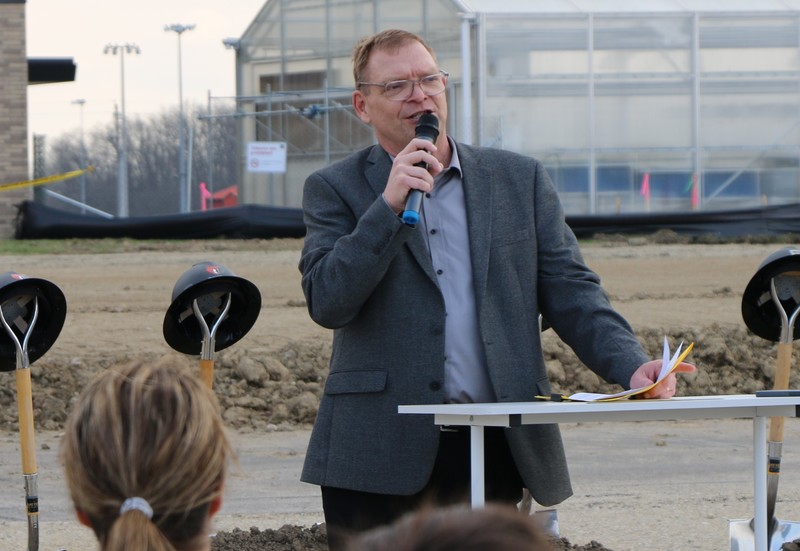 Superintendent Chad Yencer