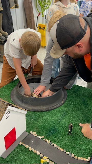 Students learned all about water and making repairs to pipes during the BIS 4th grade trip to the Hartford City Water Treatment Plant