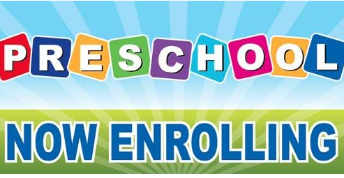 2025-2026 Preschool Registration NOW OPEN