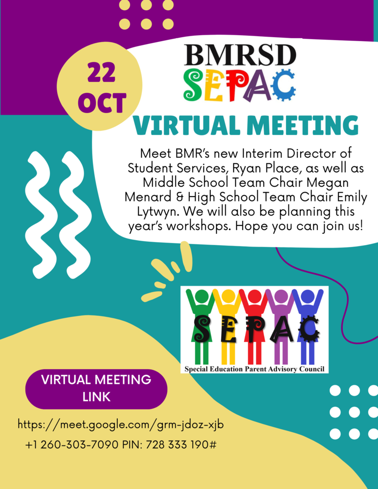 SEPAC Meeting Information