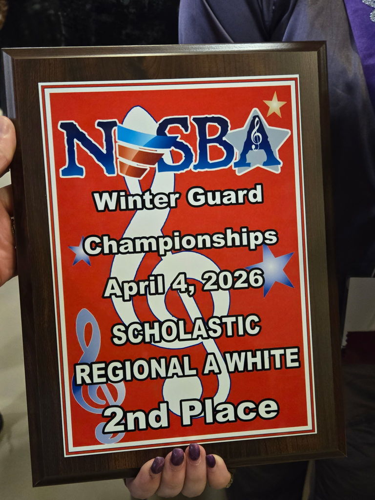 Congratulations to BMR Winter Guard!