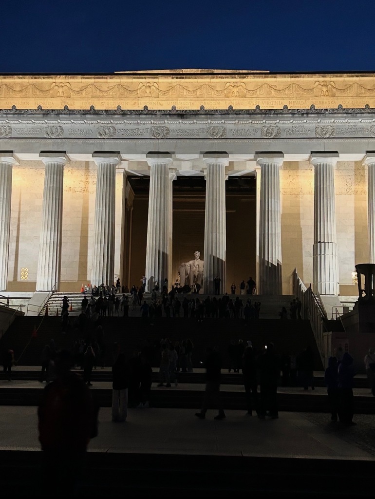 Our 8th graders are loving DC!