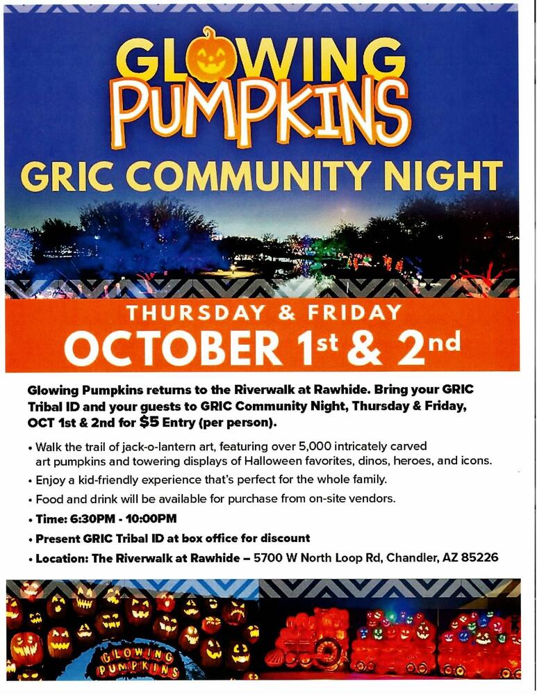 Glowing Pumpkins