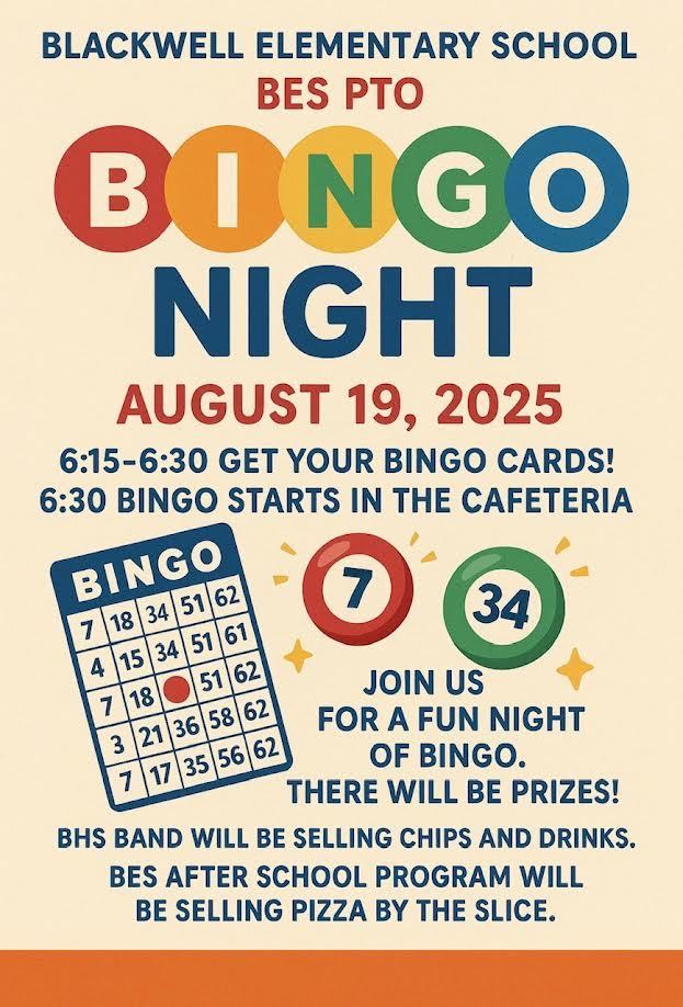 BES BINGO NIGHT