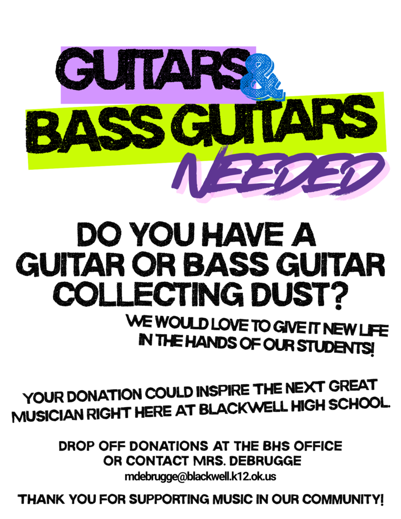 Guitar Donations - dust