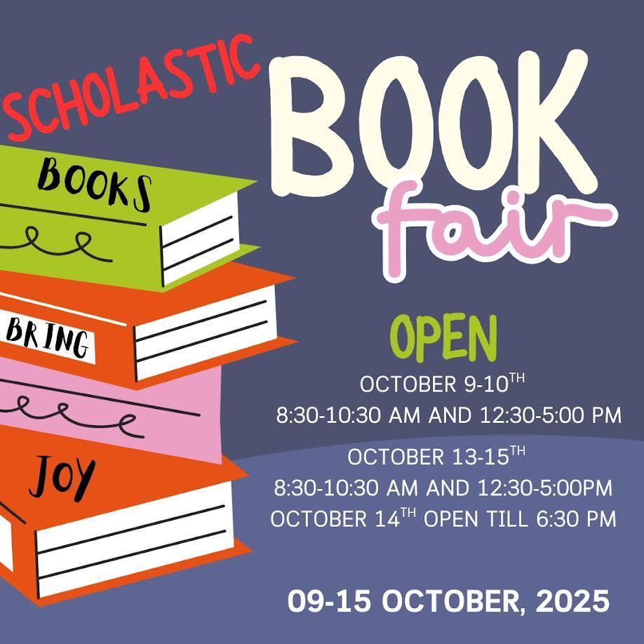 BES SCHOLASTIC BOOK FAIR 