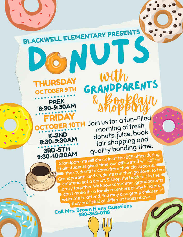 BES DONUTS AND BOOKFAIR 