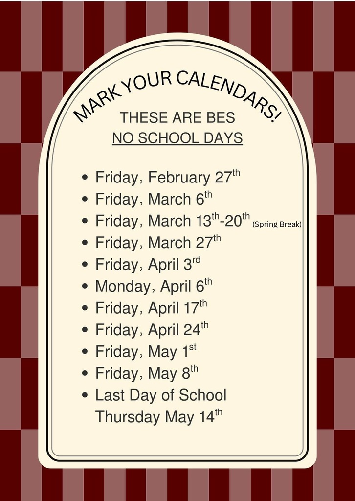 BPS NO SCHOOOL DAYS FY2026