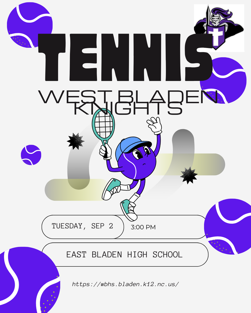 Tennis Tuesday Sep 2 at 3pm at East Bladen