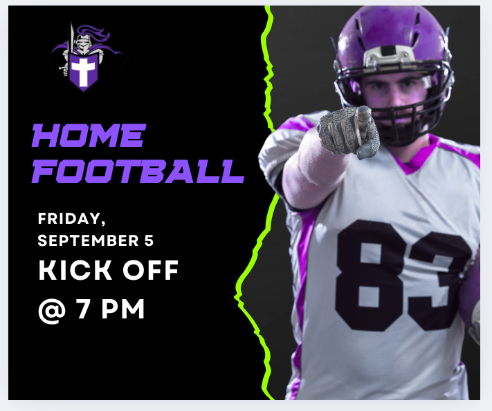 Football at home on 9-5-25