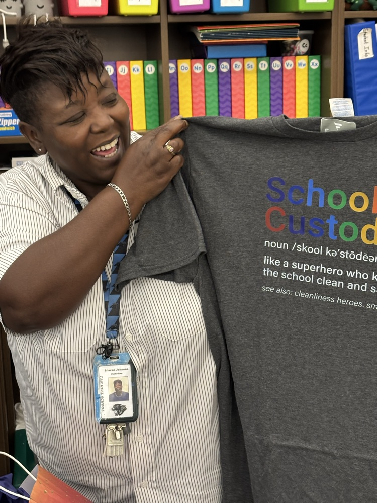 Today we celebrate and thank our amazing custodial team for all they do to keep our school clean, safe, and welcoming. We appreciate you every day! #PantherPride #NationalCustodianDay”