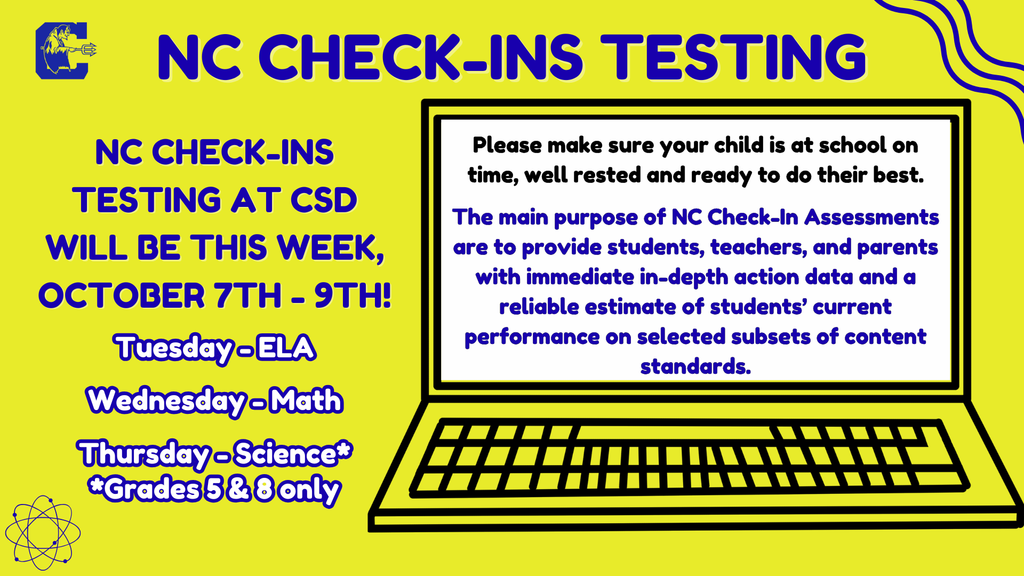 check in testing graphic