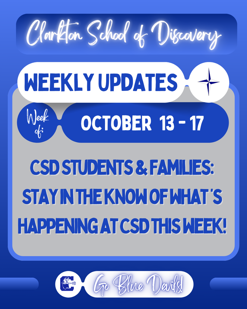 CSD Weekly Updates