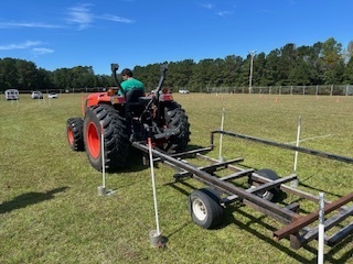 West Bladen FFA members represented us well at the Three Rivers Federation FFA Truck and Tractor Competition on October 9! In the Tractor Safety and Skills event, students maneuvered a tractor with a utility trailer through a course simulating real agricultural facilities. Competitors were Connor Sykes, William Yandle, Noah White, and Malkia McCoy. Congratulations to Noah White for placing 4th in the federation! In the Truck Safety and Skills event, students navigated a narrow course both forward and in reverse while following the same safety and precision rules. Competitors were Brody Rhodes and Connor Sykes, and our truck team earned 3rd place in the federation! Great job representing West Bladen FFA! 💜🤍🚜