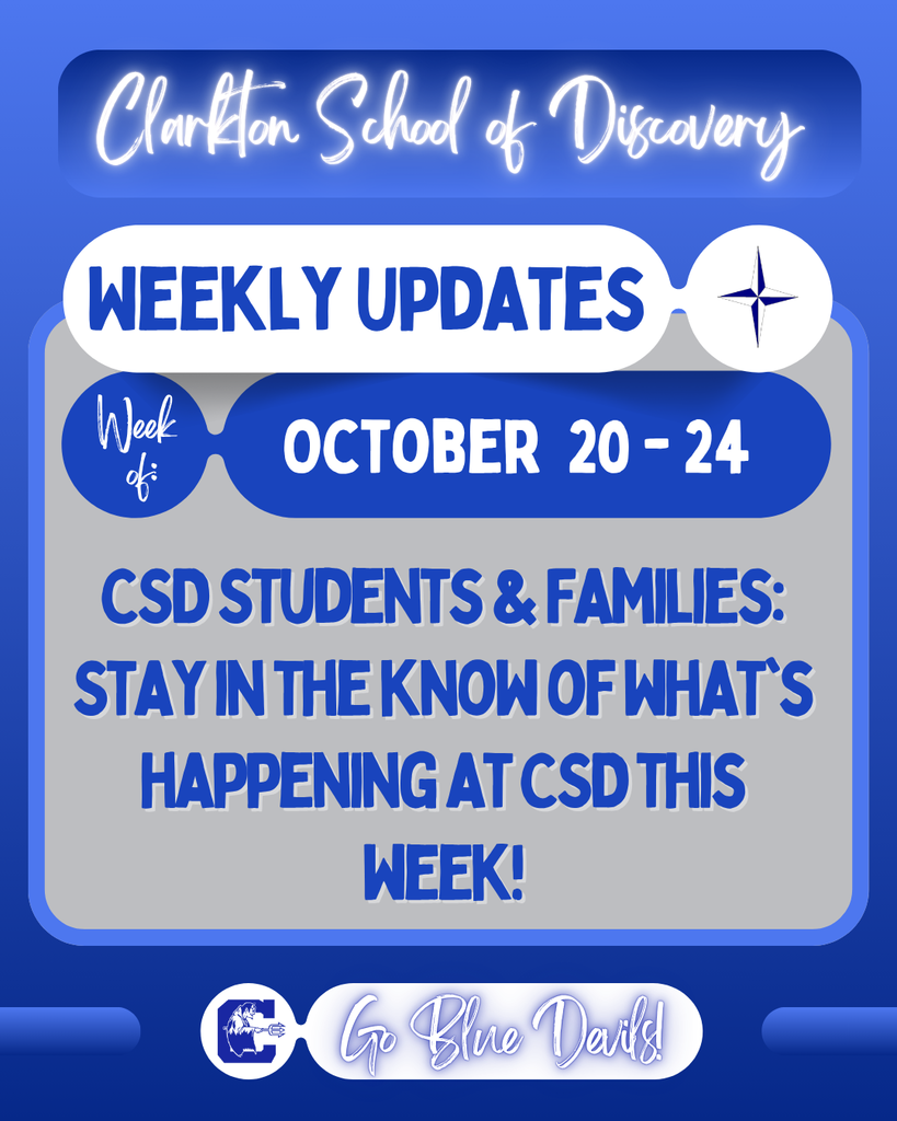 CSD Weekly Updates