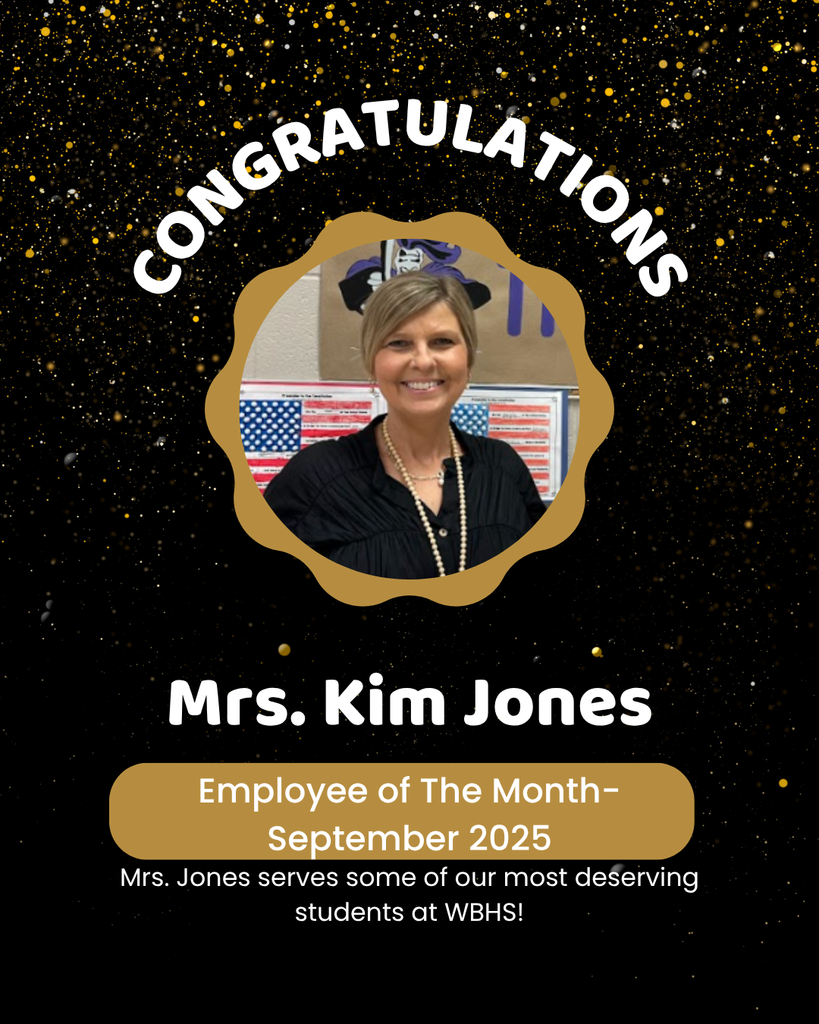 Mrs. Jones was recognized by the Bladen County School Board as the Certified (licensed) Employee of the Month in is September 2025.