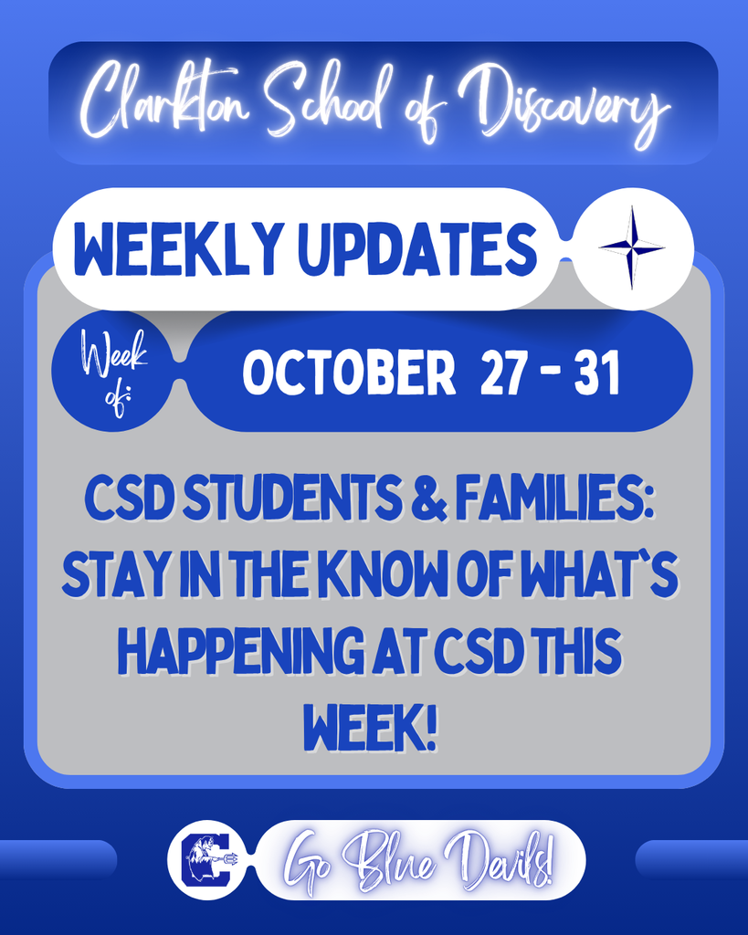 CSD Weekly Updates