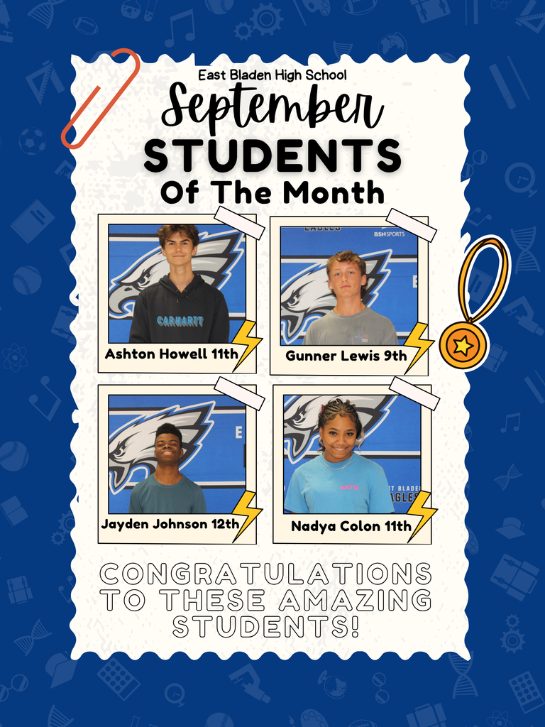 September Student's of the Month