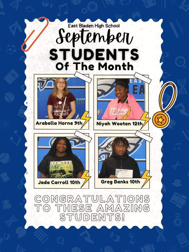 September Student's of the Month