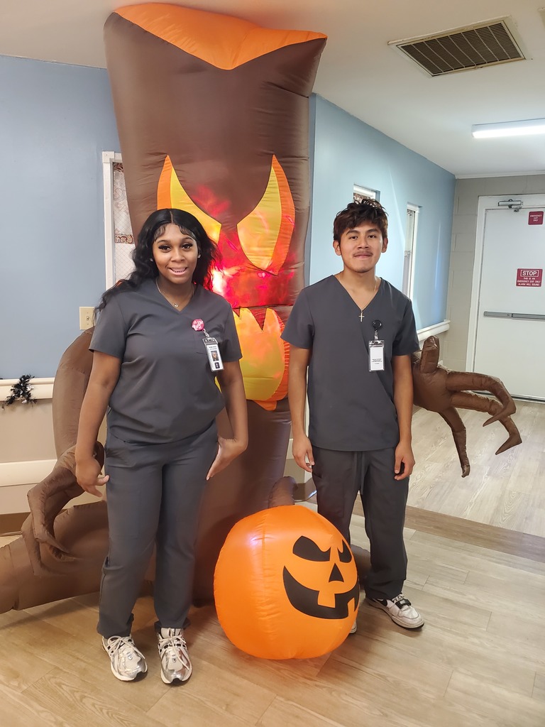 nurse aid students posing