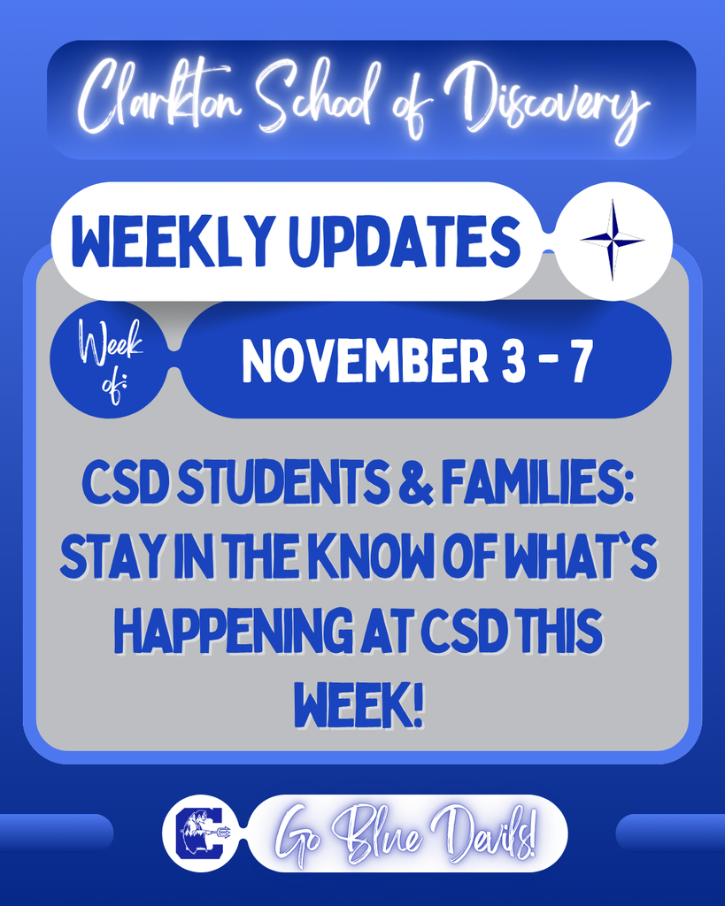 CSD Weekly Updates