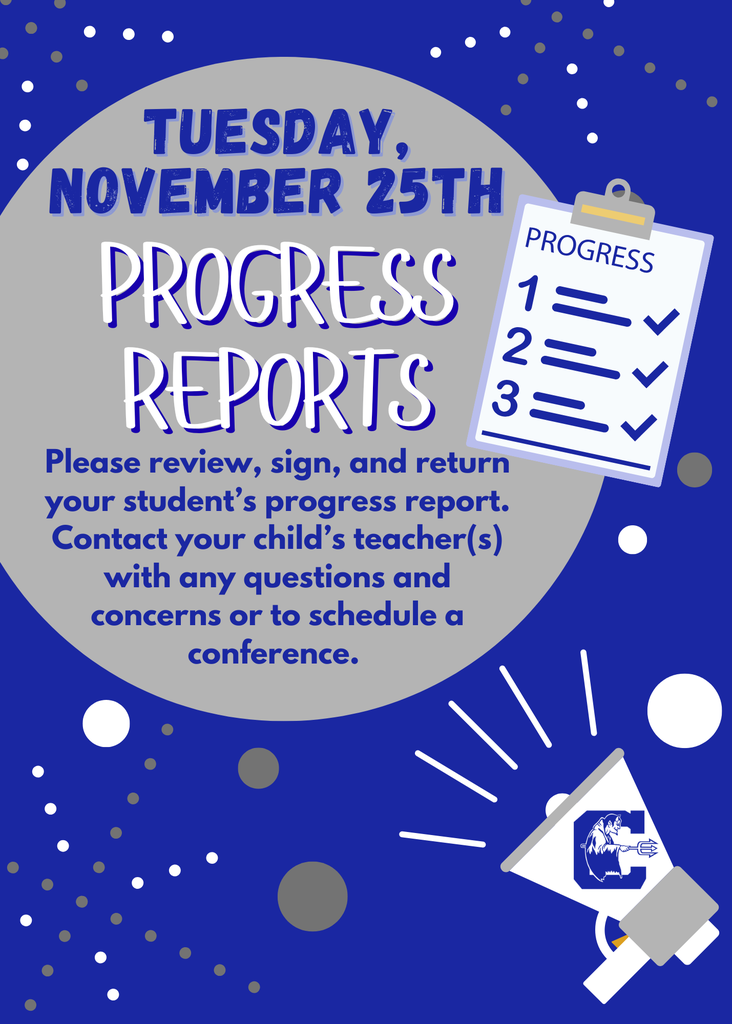 progress reports flyer