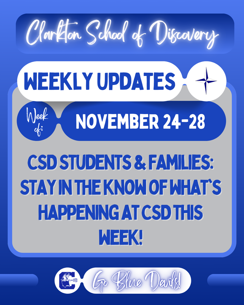 CSD Weekly Updates