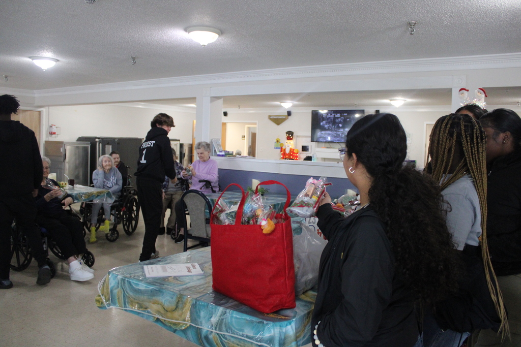 FBLA and FCCLA Nursing Home Visit