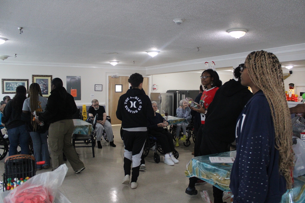 FBLA and FCCLA Nursing Home Visit