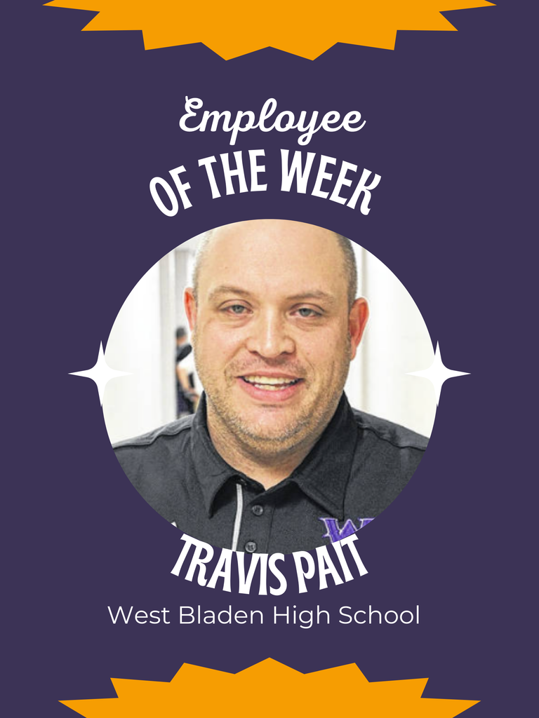 Thank you Coach Pait for everything you do for our players and our Knight family. We appreciate your work, your passion, and your commitment to West Bladen. Knight Pride runs deep.