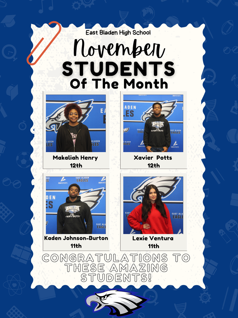 Students of the Month-- November