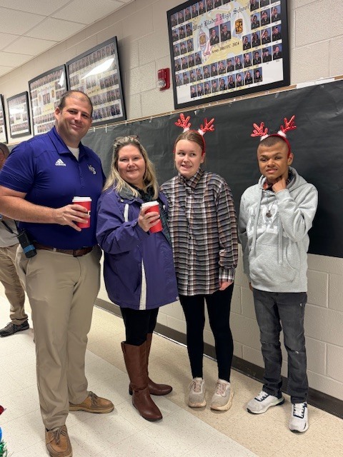 mr orock, mrs johnson, jesse and caden