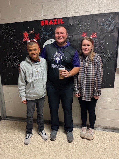 coach worley, jesse, and caden