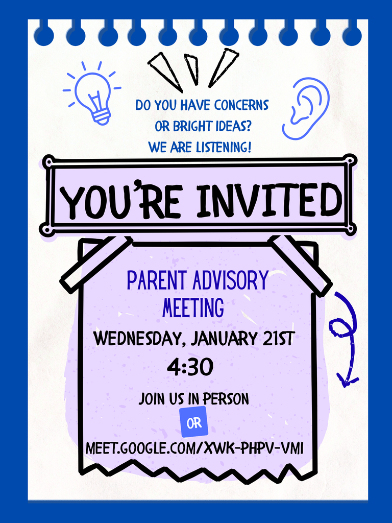 Parent Advisory Meeting