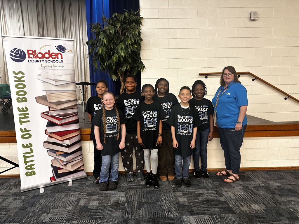 elizabethtown primary school battle of the books team