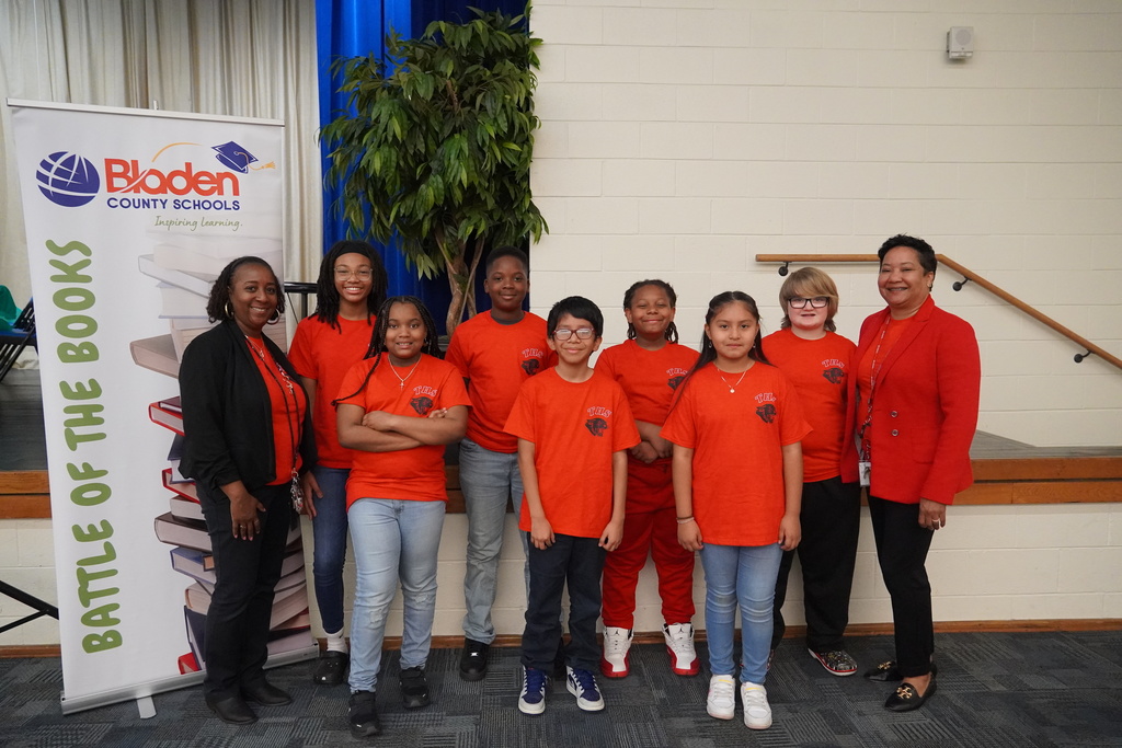 tar heel school battle of the books team