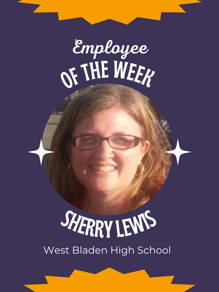 Sherry Lewis Employee of the Week
