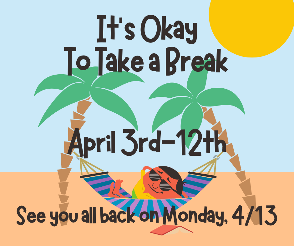 boy in a hammock under two palm trees