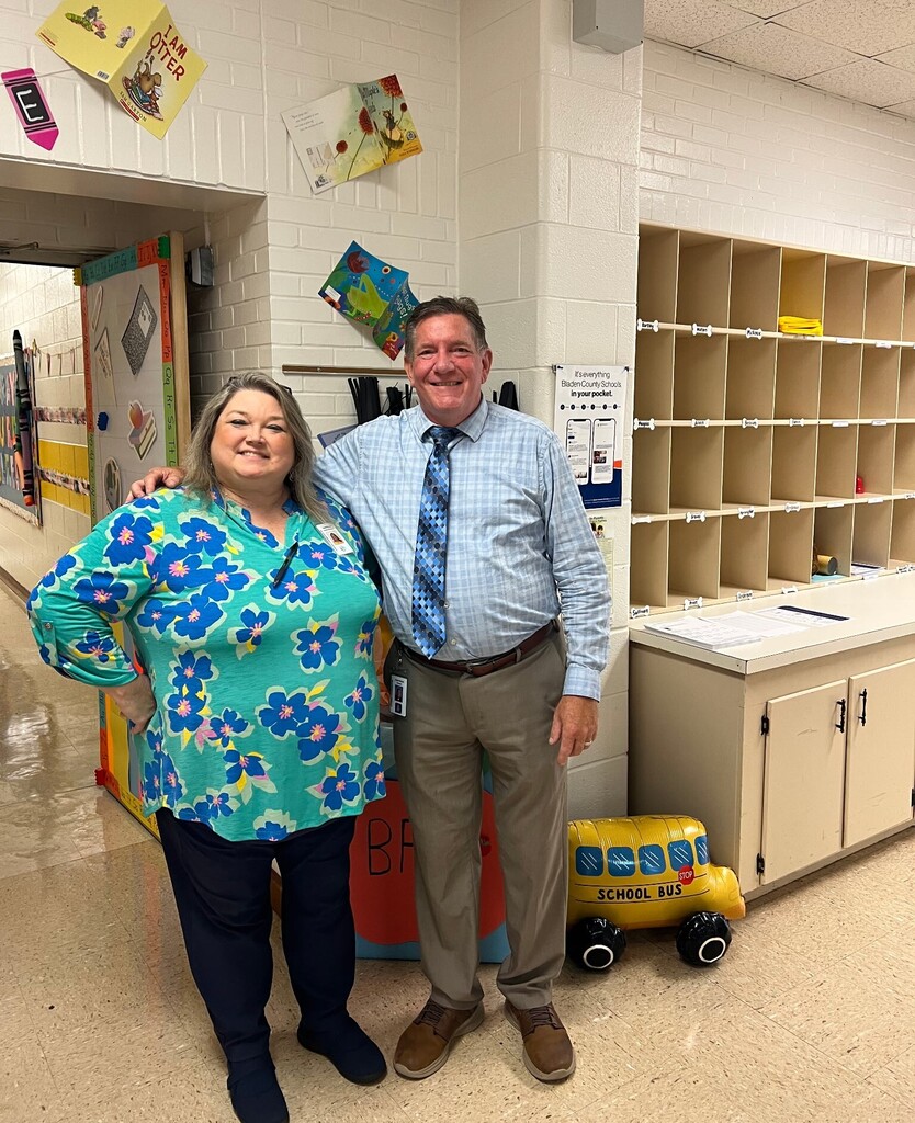 Ap & Principal in hallway