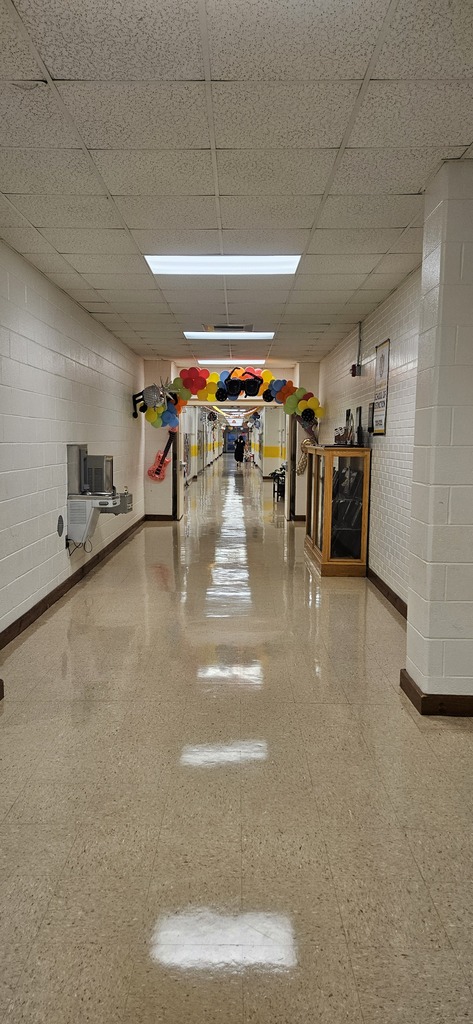 Hallway to 3rd & 4th grades