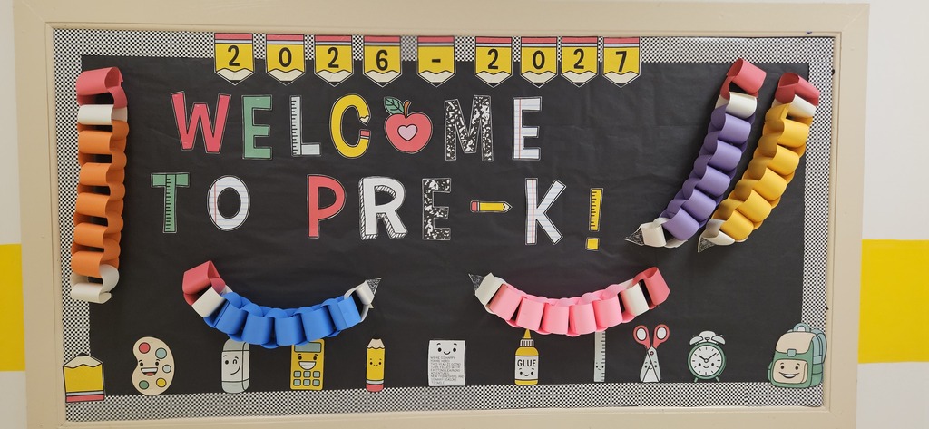 Pre-K bulletin board