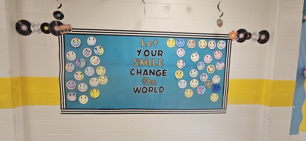 Let Your Smile Change the World board