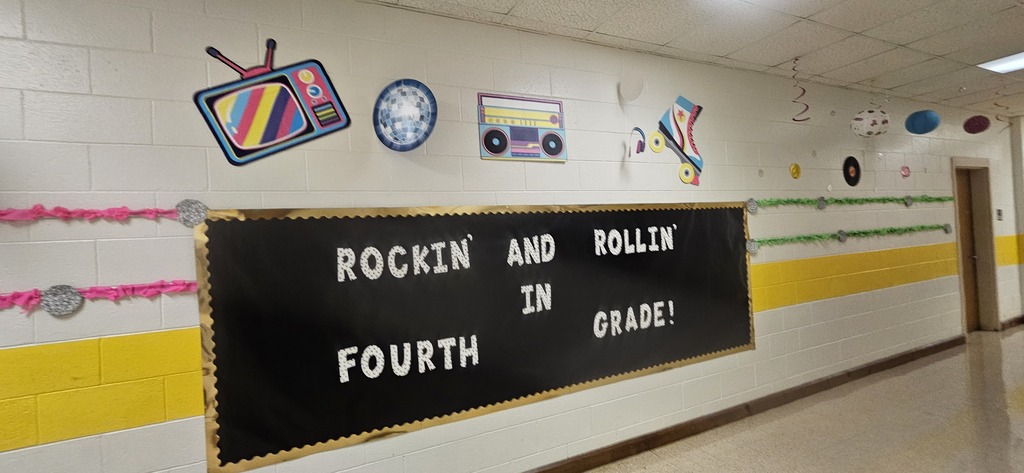 Rockin' snd Rollin' in 4th grade board