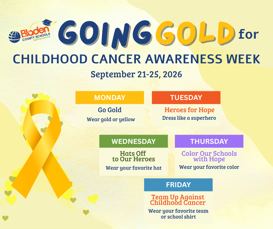 Going Gold for Childhood Cancer Awareness Week