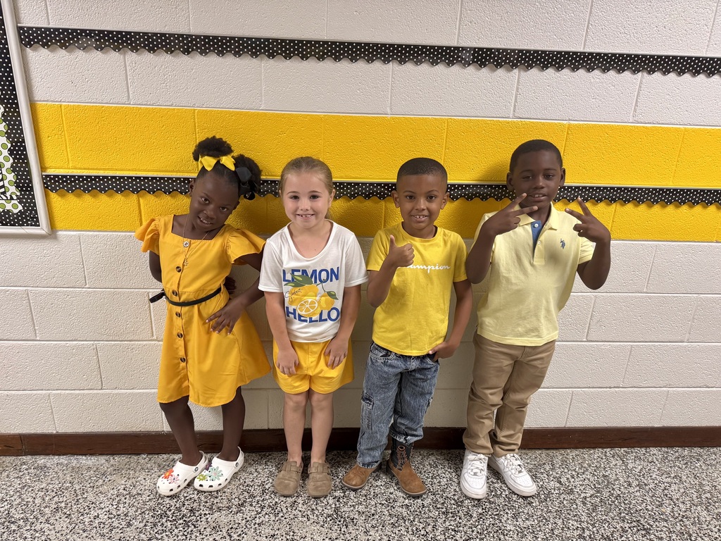 Go Gold Day in First Grade