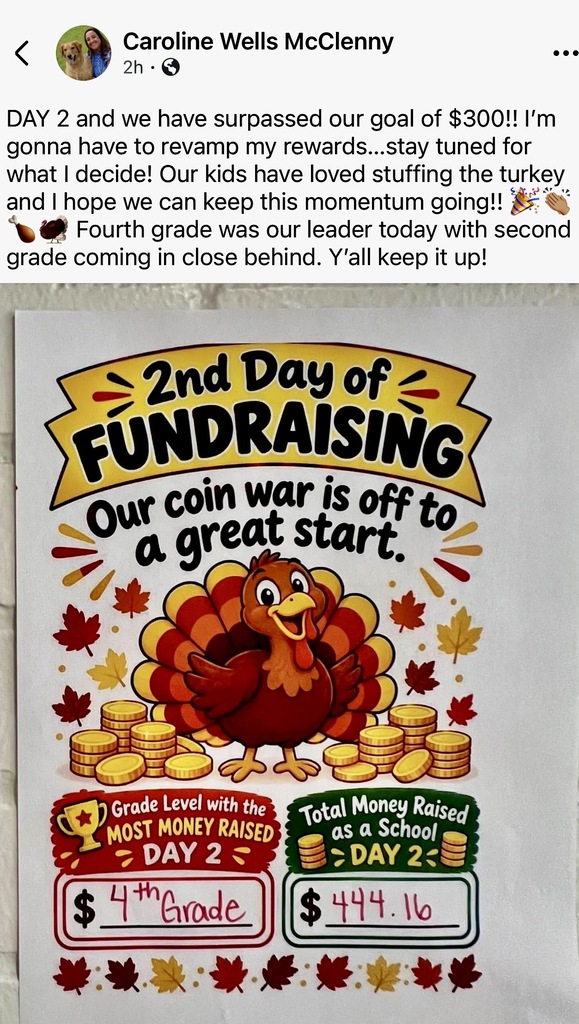 Our Fundraiser is doing fantastic!!! We surpassed our goal 