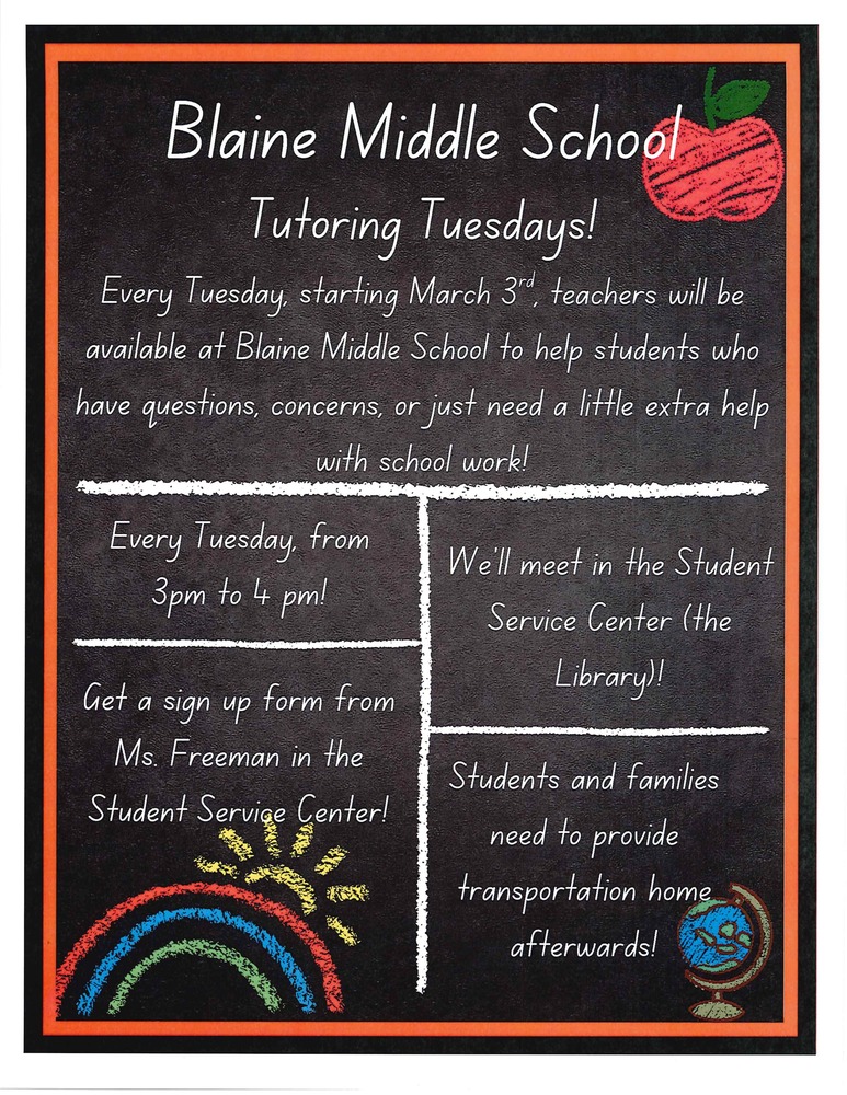 BMS Tutoring Tuesdays