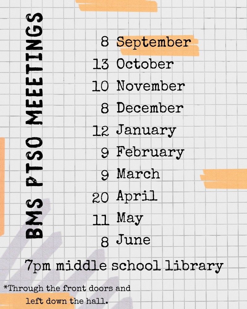 MS PTSO Meetings