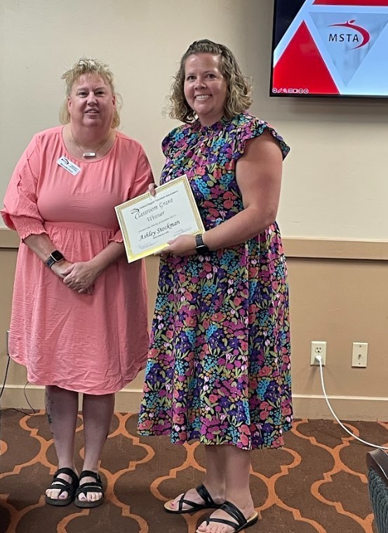 Stockman receives grant