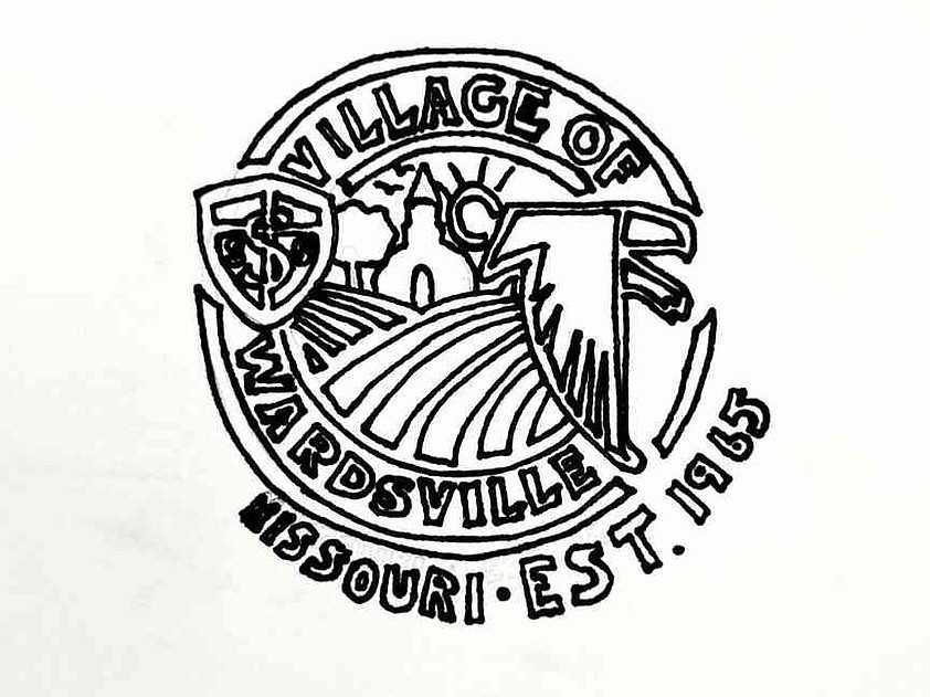Cooper Ennes' first-place design from the contest to design a new emblem for the Village of Wardsville